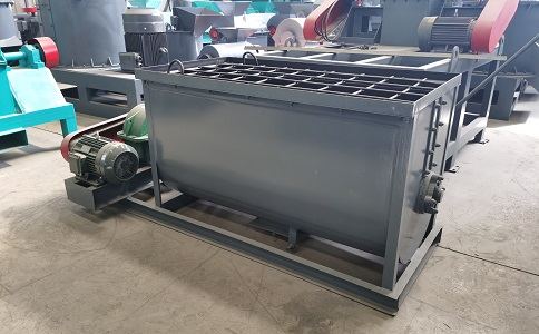 卧式双螺带混合机